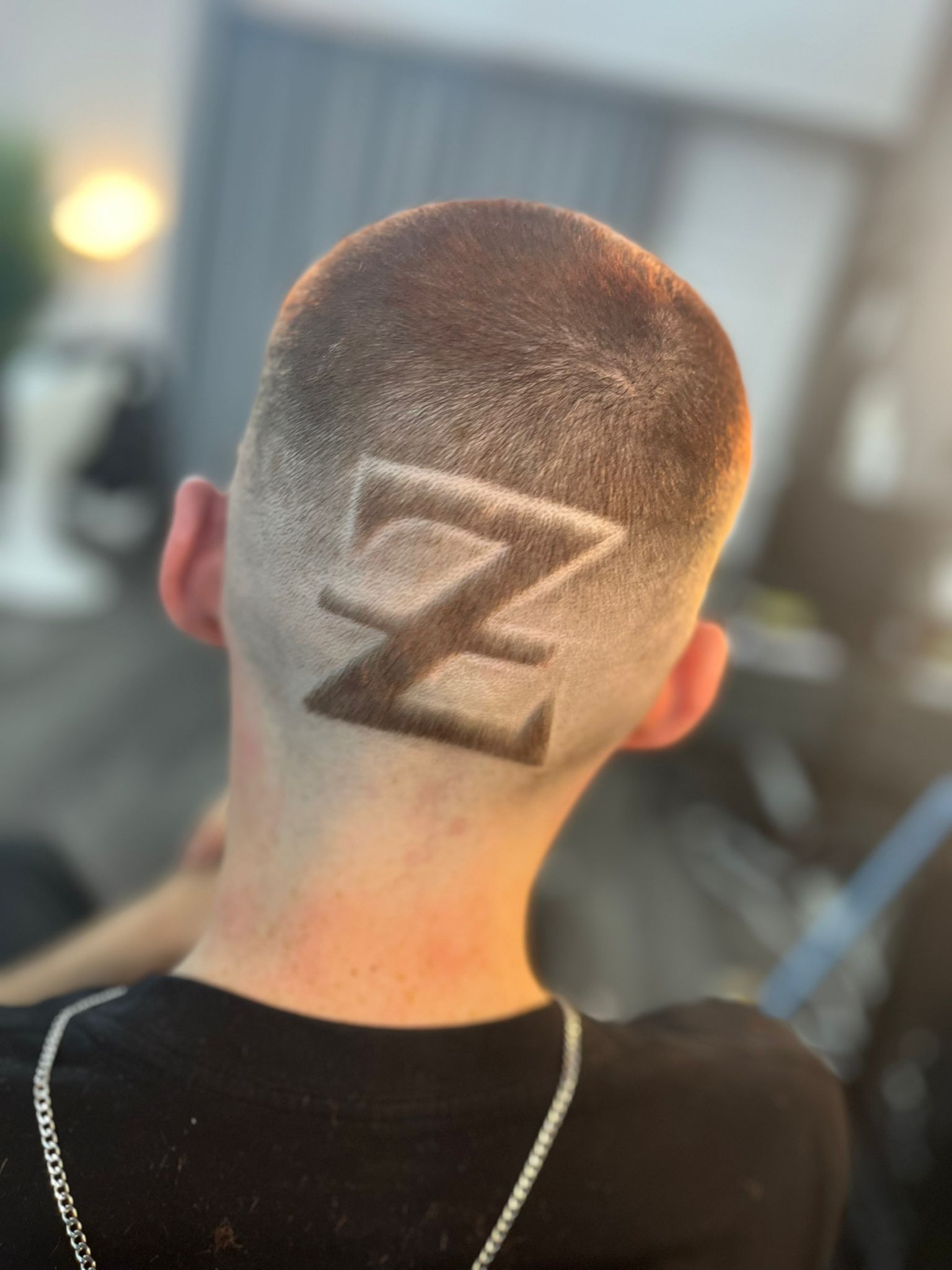 Custom hair design pattern